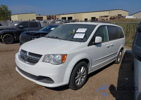 2014 Dodge Grand Caravan Sxt из США, поврежденный, VIN 2C4RDGCG6ER290898